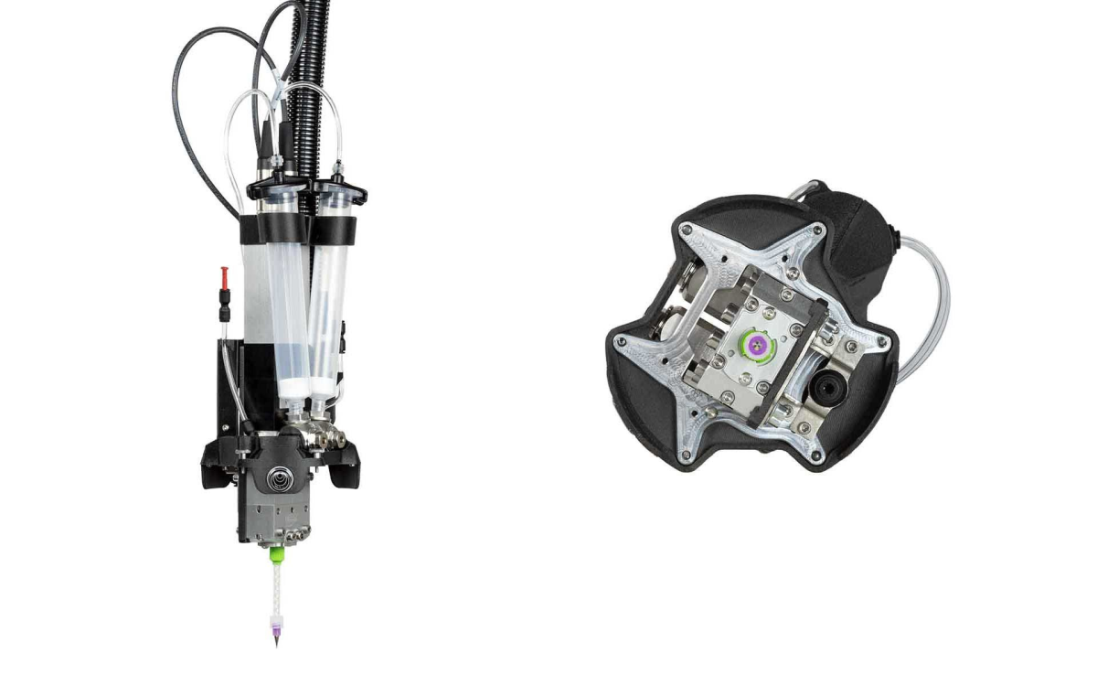 LIQ21 2 part liquid extuder Toolhead