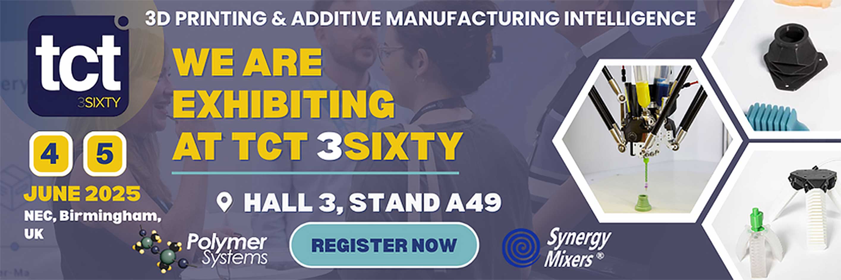 4-5 June 2025,
PST is exhibiting at TCT 3Sixty