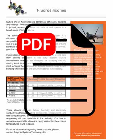 Fluorosilicones resist degradation